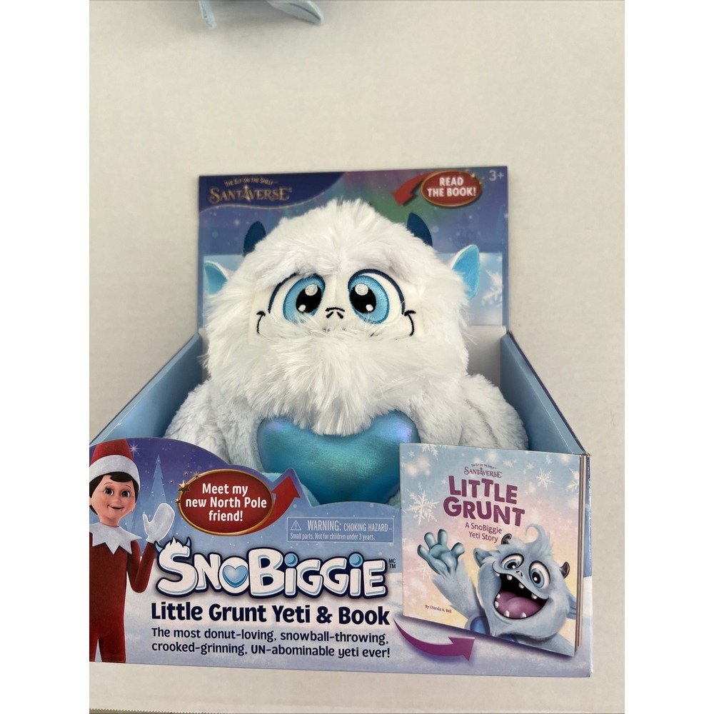 *NEW* Elf On Shelf: Santaverse- Snowbiggie Little Grunt Yeti & Book